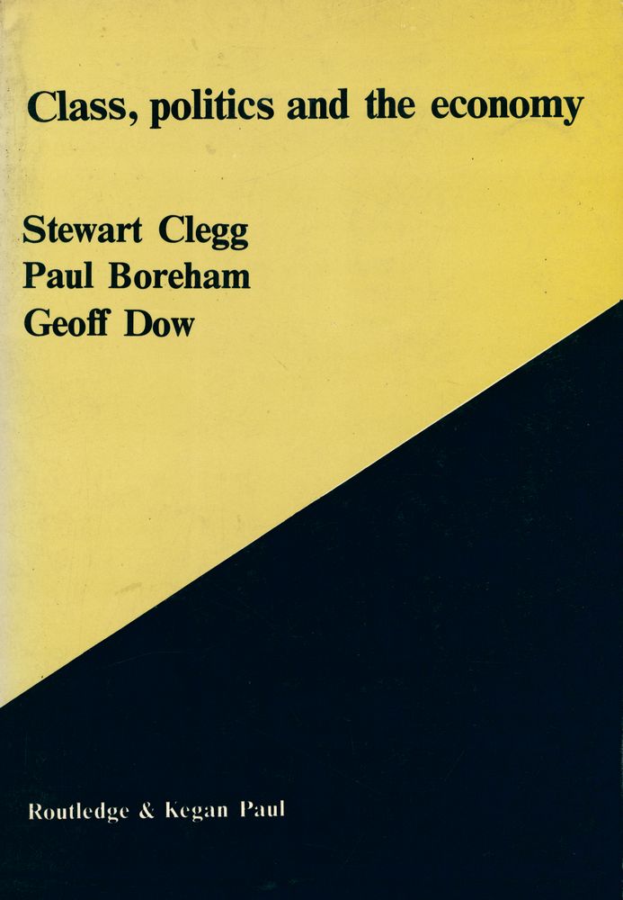 『Class, politics and the economy』 1