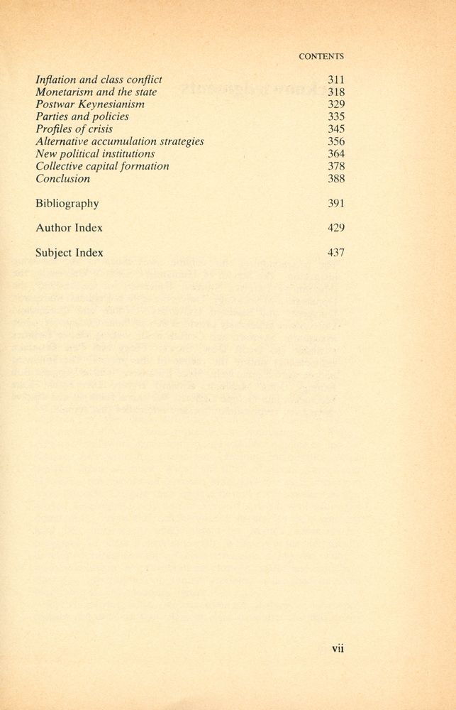 『Class, politics and the economy』 4