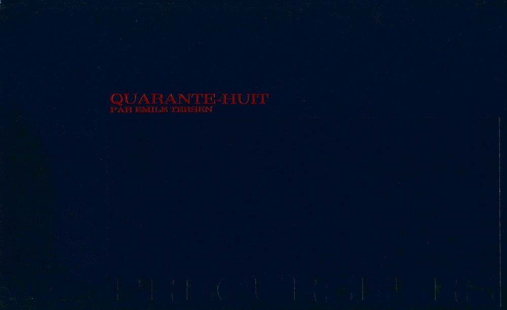 『QUARANTE - HUIT』 1