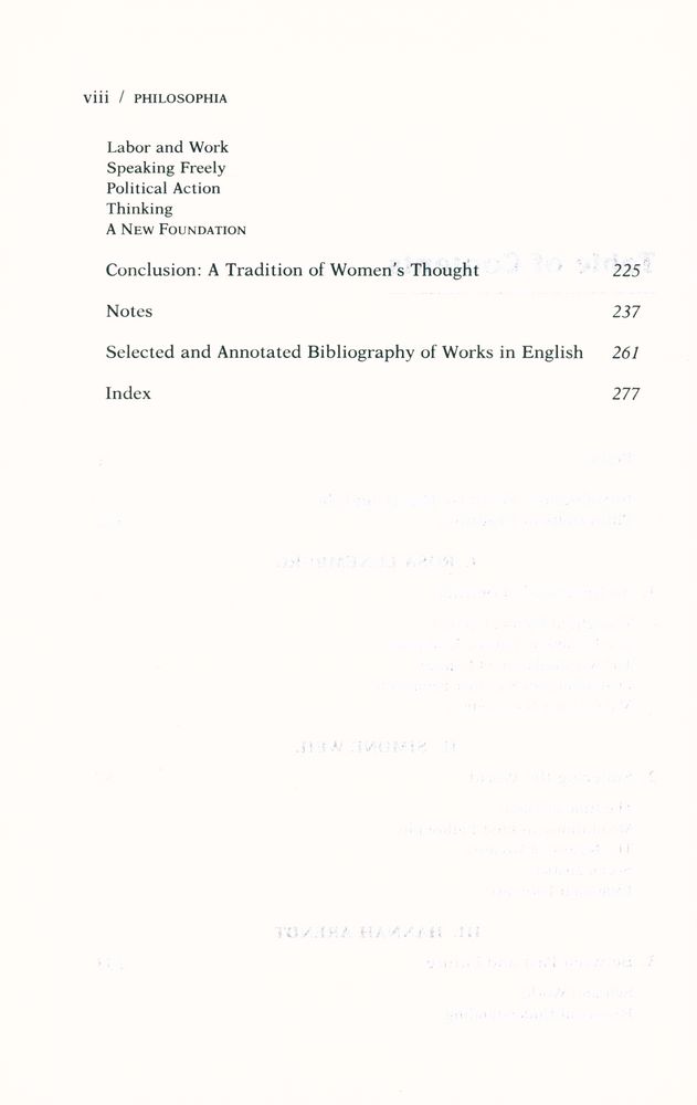 『Philosophia : the thought of Rosa Luxemburg, Simone Weil, and Hannah Arendt』 3