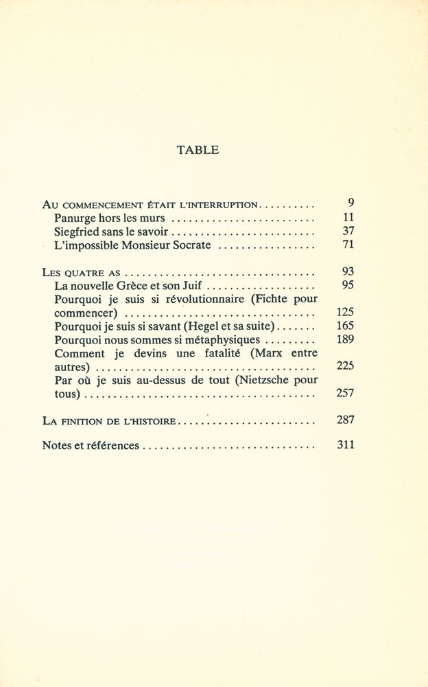 『LES MAITRES PENSEURS』 2