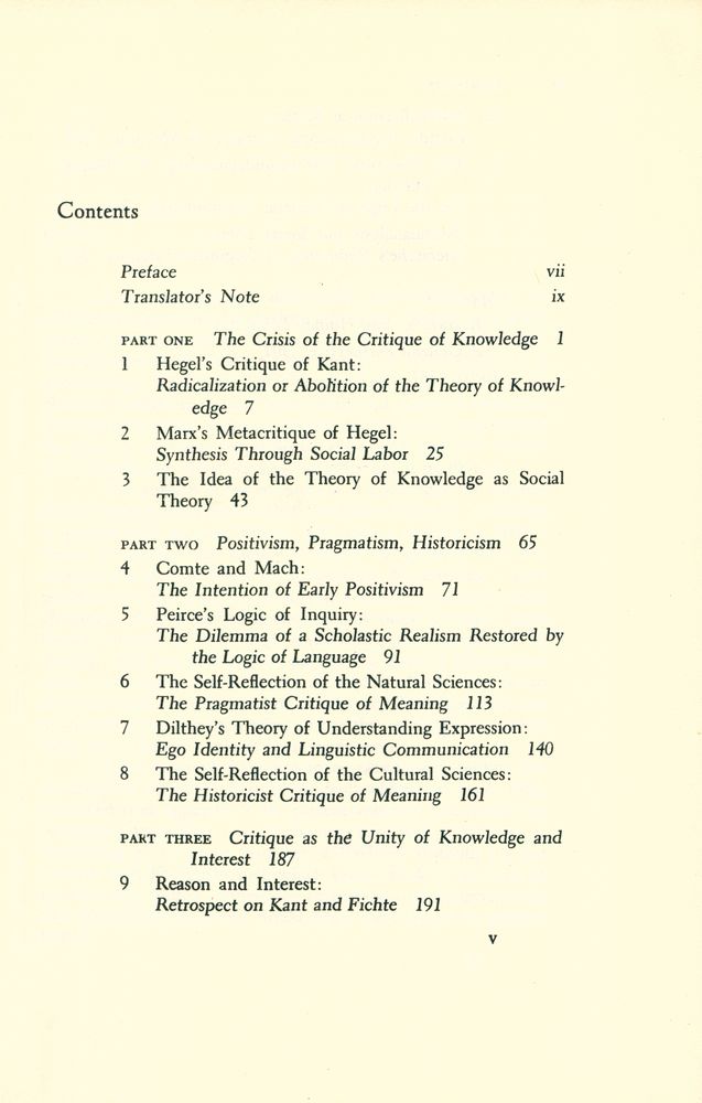 『Knowledge and Human Interests』 2
