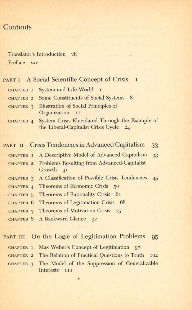 『Legitimation crisis』 2