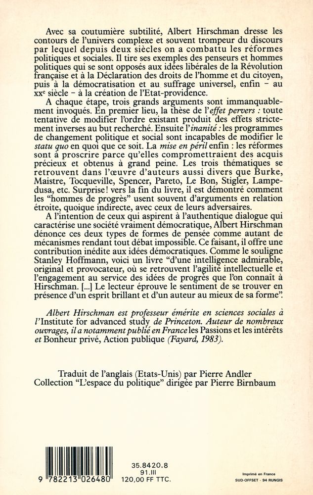 『DEUX SIÈCLES DE RHÉTORIQUE RÉACTIONNAIRE』 4