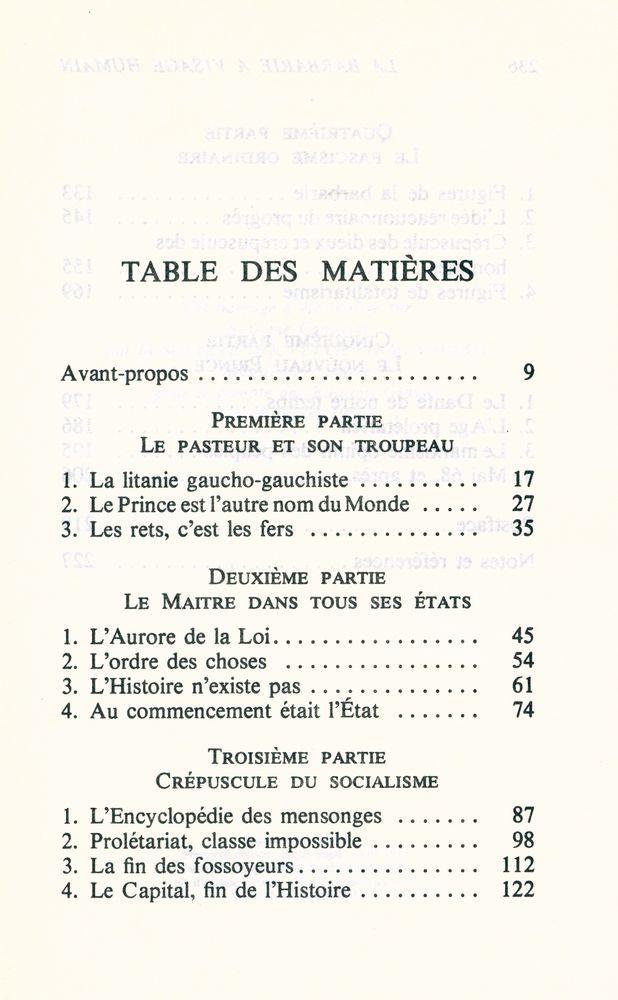 『La barbarie à visage humain』 2