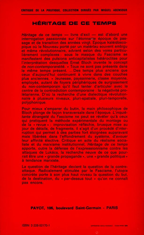 『HÈRITAGE DE CE TEMPS』 6