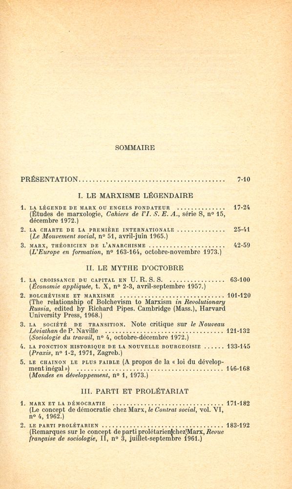 『MARX CRITIQUE DU MARXISME : Essais』 2