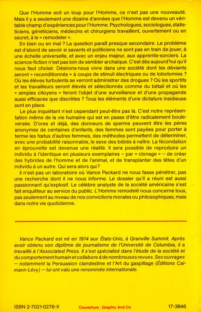 『L'homme remodelé』 7