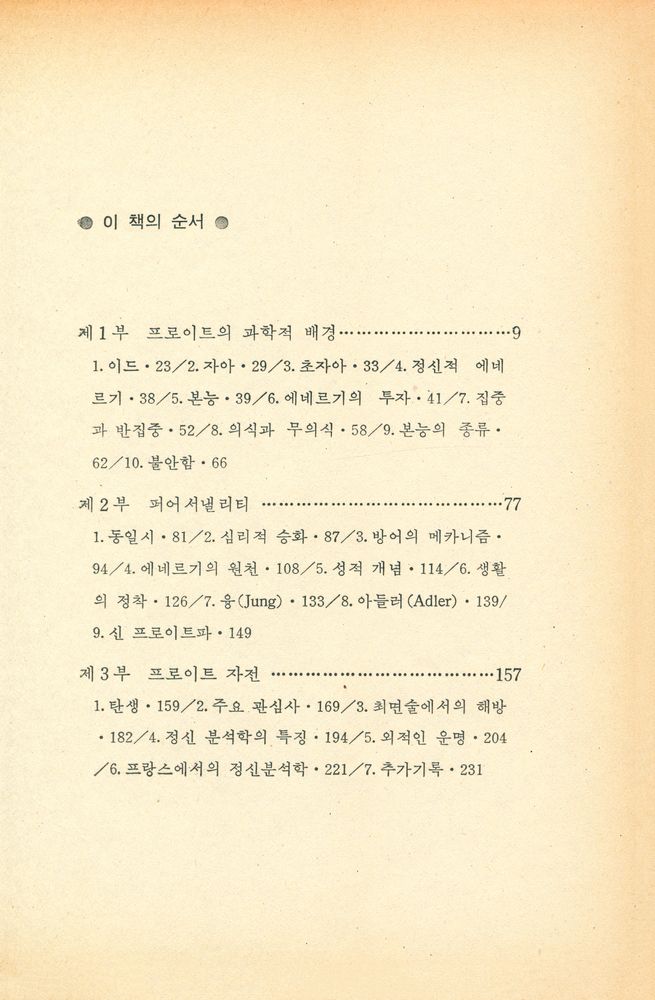 『프로이트 심리학 연구』 2
