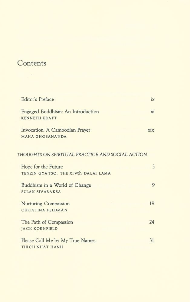 『THE PATH OF COMPASSION : Writings on Socially Engaged Buddhism』 2