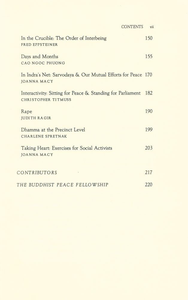 『THE PATH OF COMPASSION : Writings on Socially Engaged Buddhism』 4