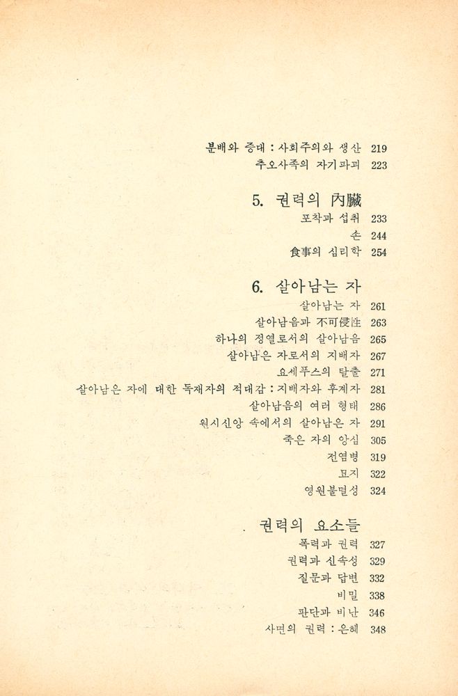 『오늘의 思想新書 38 - 群衆과 權力(오늘의 사상신서 38 - 군중과 권력)』 4