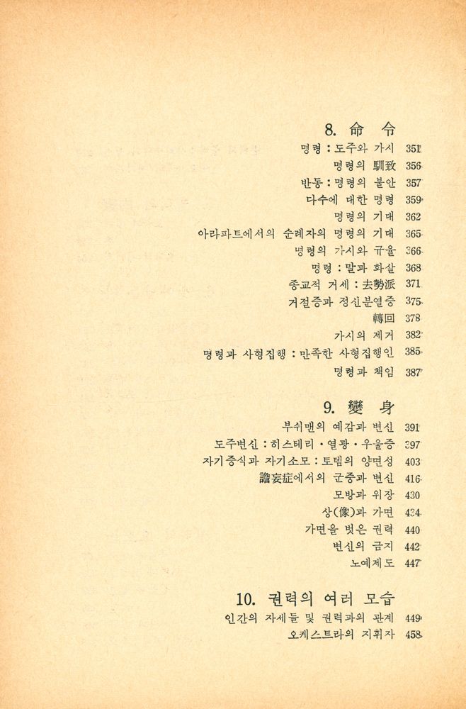 『오늘의 思想新書 38 - 群衆과 權力(오늘의 사상신서 38 - 군중과 권력)』 5