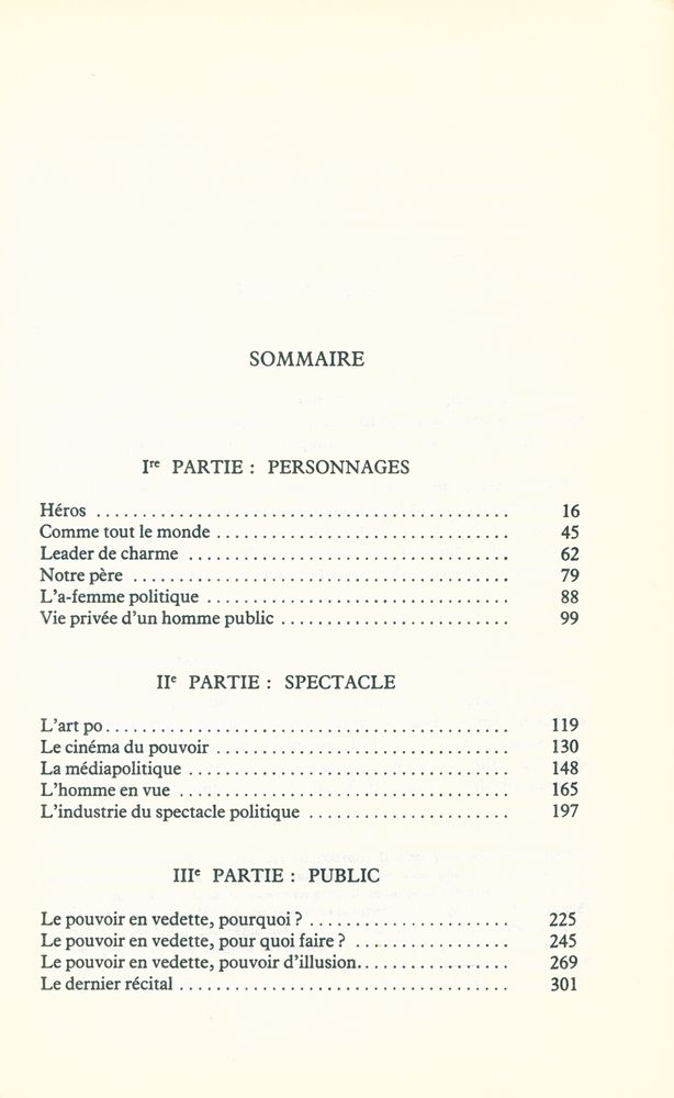 『L'ÉTAT SPECTACLE : Essai sur et contre LE STAR SYSTEM EN POLITIQUE』 2