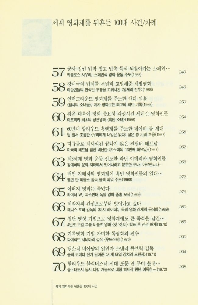 『대중 문화 읽기 8 - 세계 영화계를 뒤흔든 100대 사건』 6