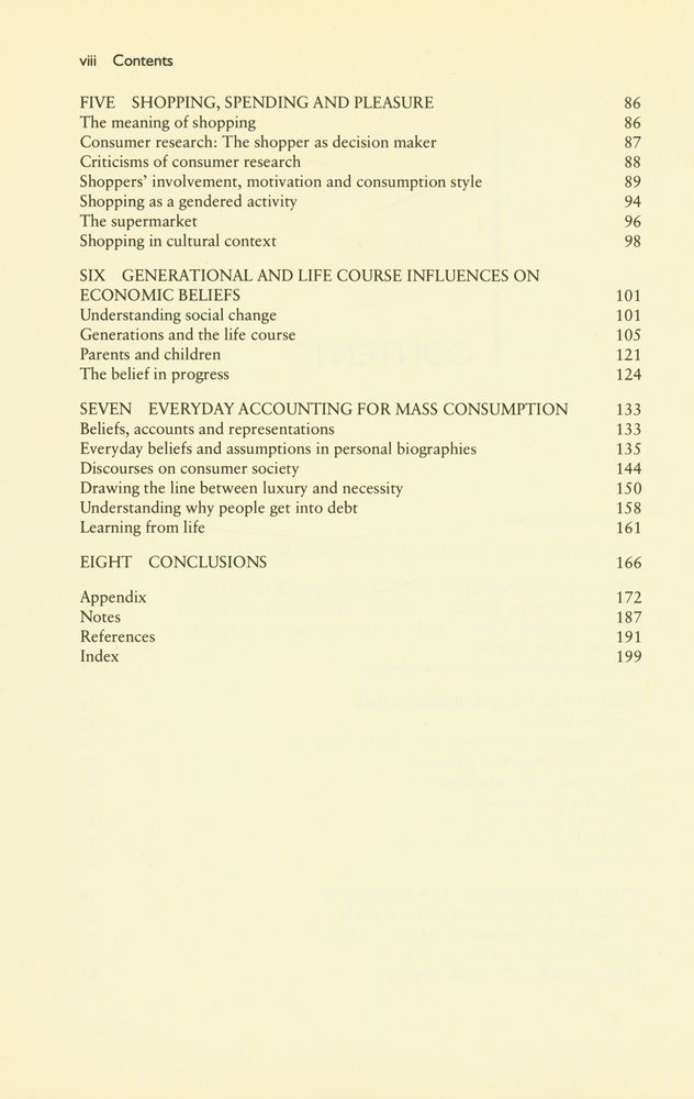 『Mass consumption and personal identity : everyday economic experience』 3