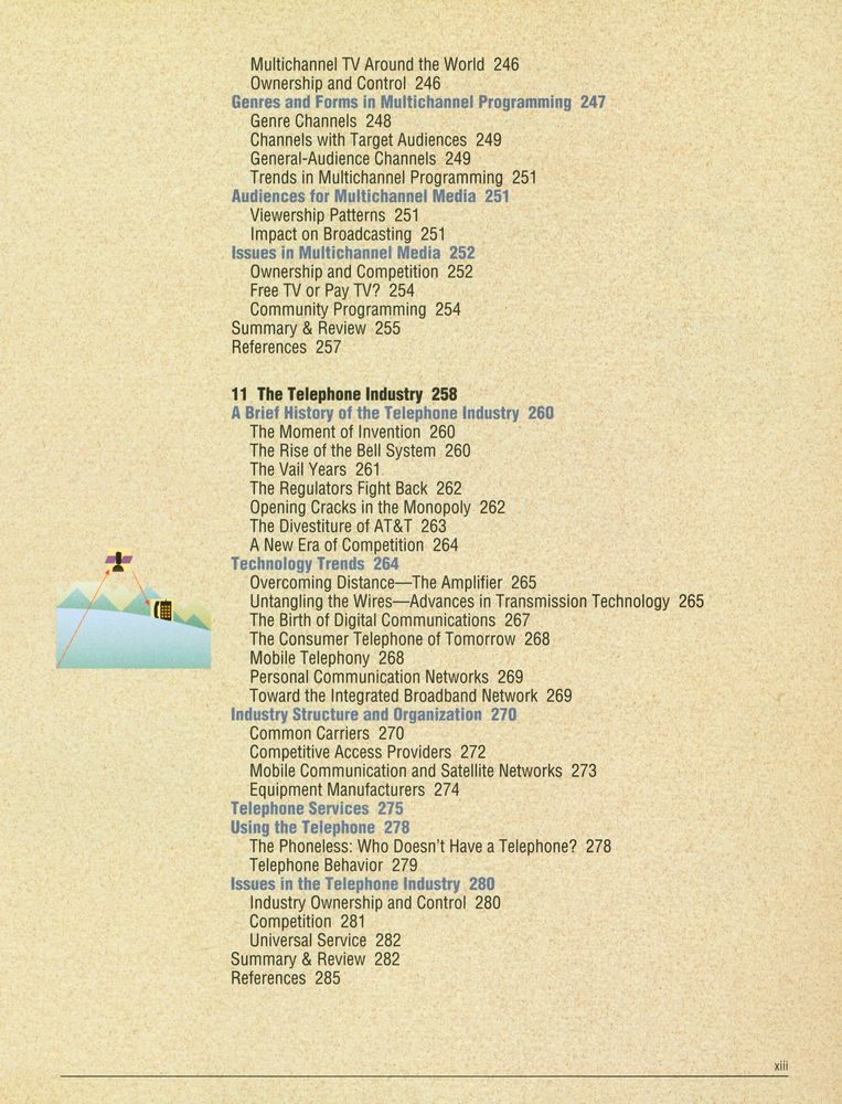 『Communications media in the information society』 7