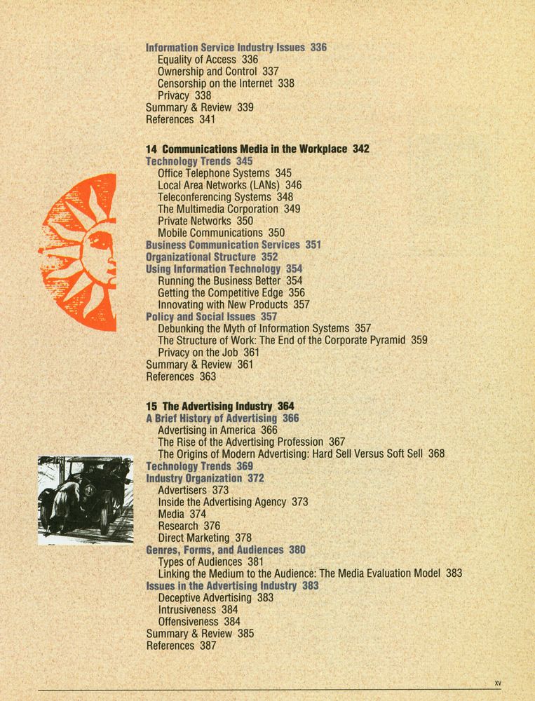 『Communications media in the information society』
