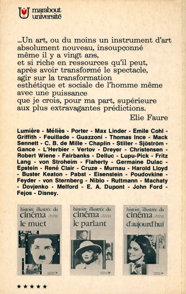 『histoire illustrée du cinéma le muet』 3