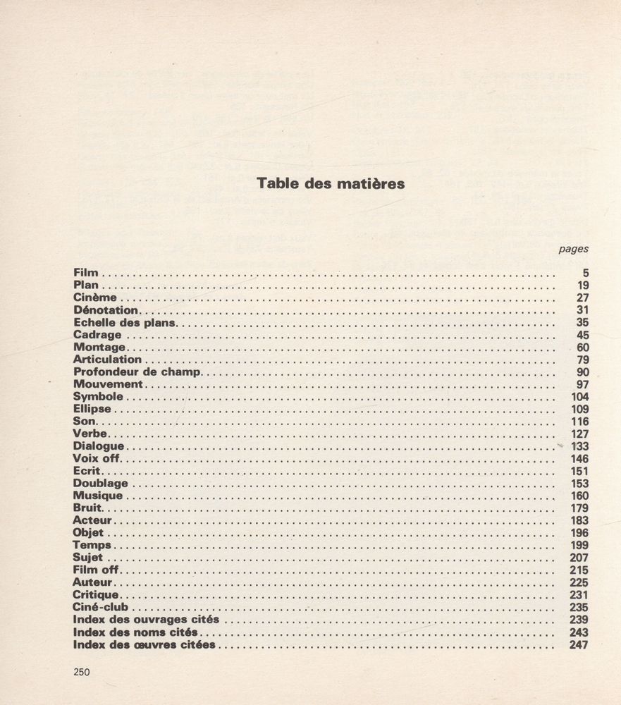 『L'EXPRESSION CINEMATOGRAPHIQUE : LES ELEMENTS DU FILM ET LEURS FONCTIONS』 2
