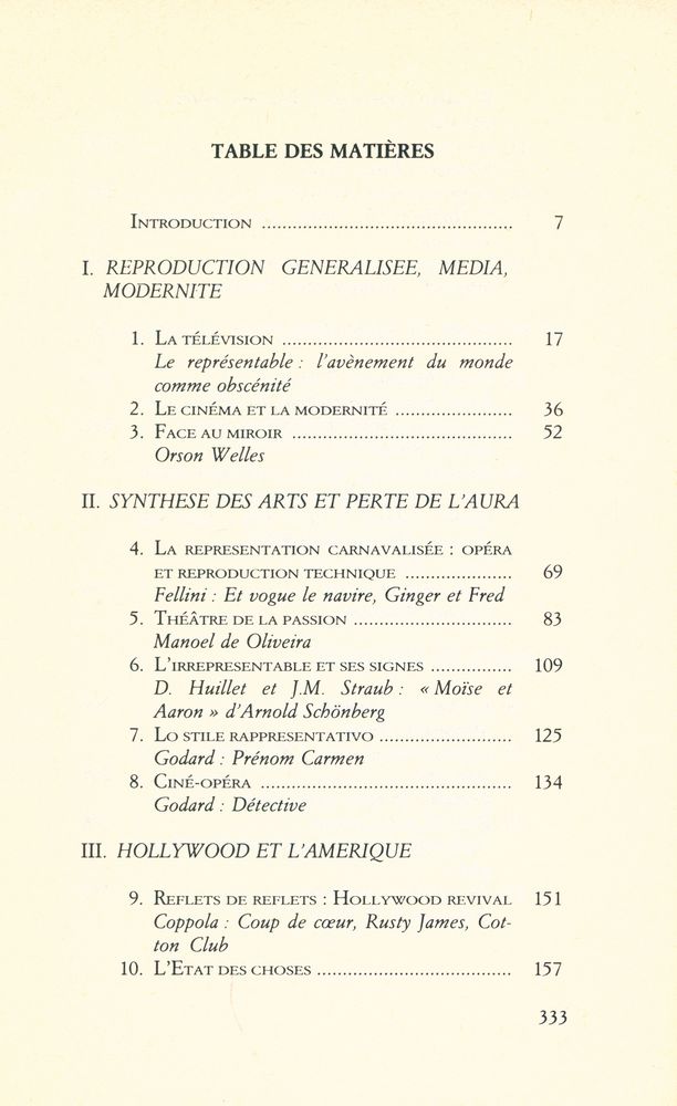 『CINÉMA CONTEMPORAIN : DE CE CÔTÉ DU MIROIR』 2