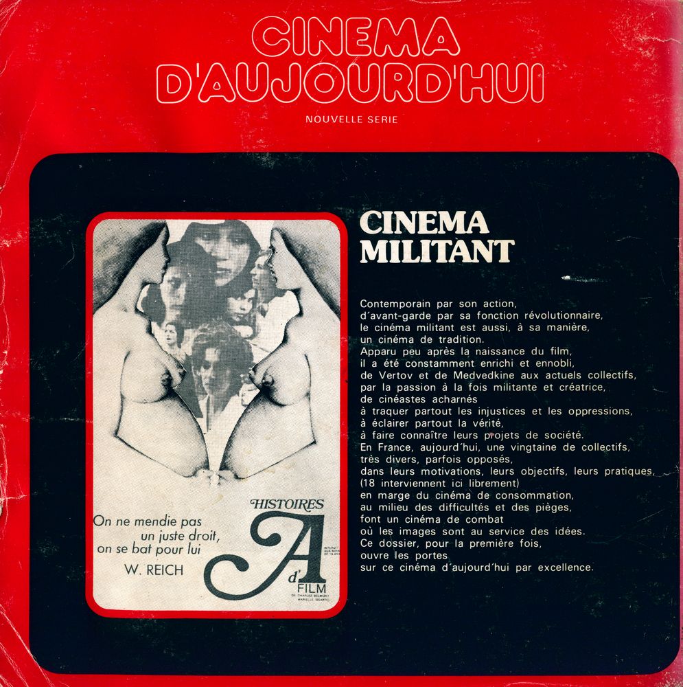 『CINEMA D'AUJOURD'HUI』 Nº DOUBLE 5/6 MARS/AVRIL 1976 3
