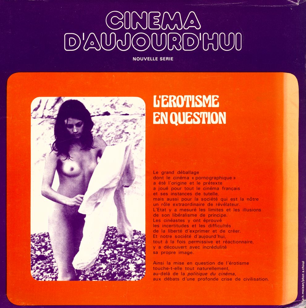 『CINEMA D'AUJOURD'HUI』 Nº 4 HIVER 1975/1976 3