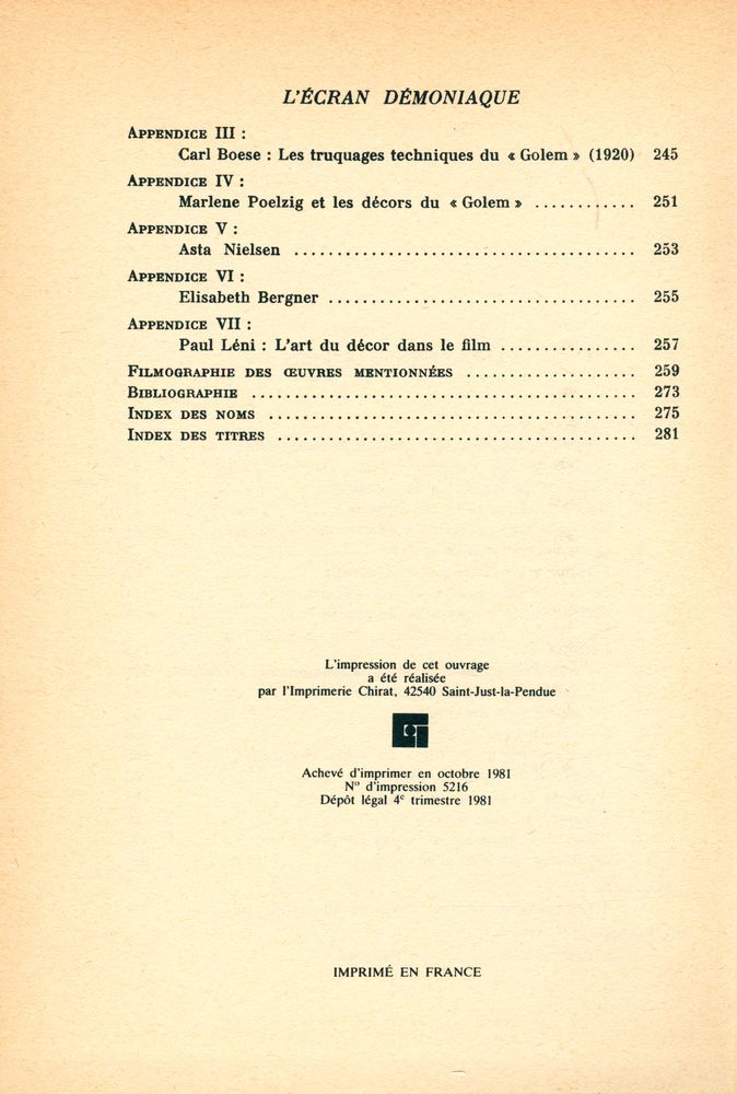 『L'Écran Démoniaque』 3