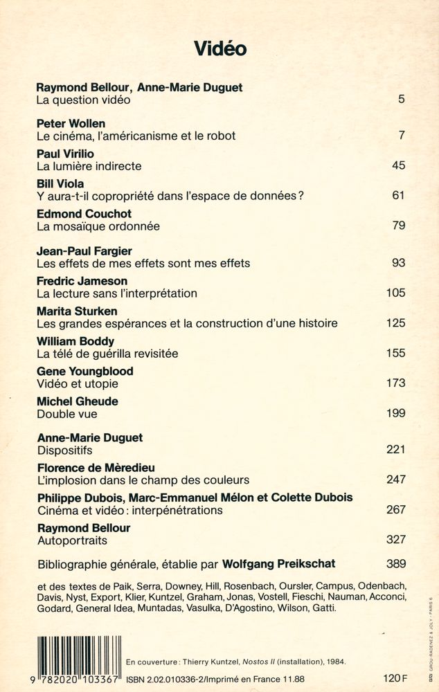 『COMMUNICATIONS 48 - Vidéo』 4