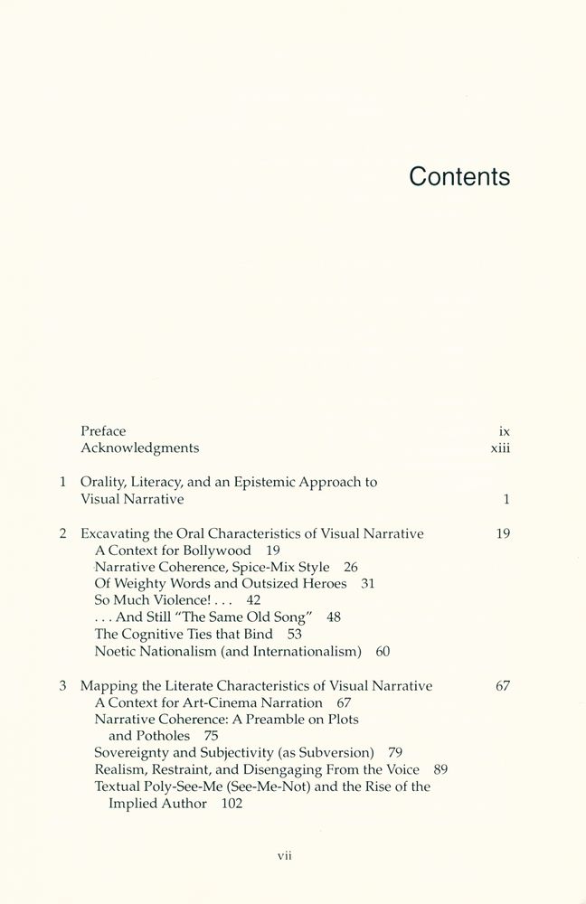 『Cinematically speaking : the orality - literacy paradigm for visual narrative』 2