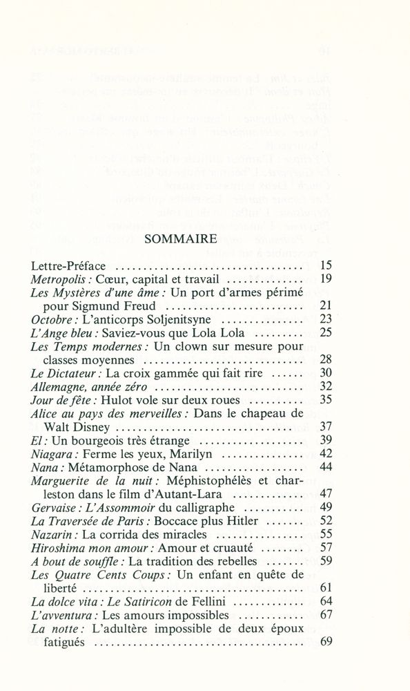 『TRENTE ANS AU CINÉMA : De Rossellini à Greenaway』 2