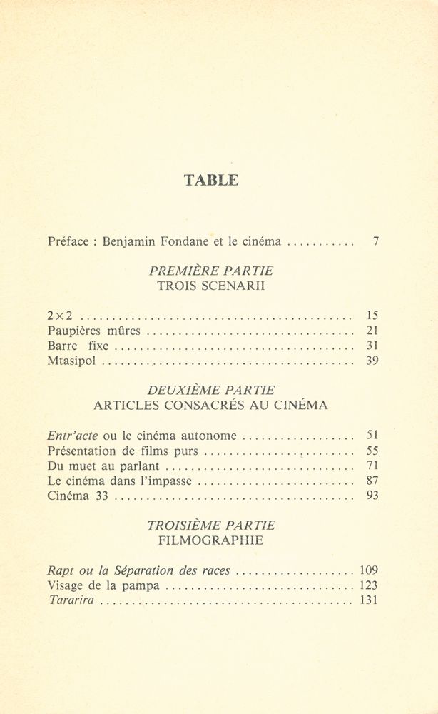 『ÉCRITS POUR LE CINÉMA』 2