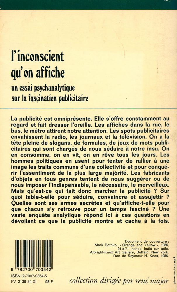 『l'inconscient qu'on affiche』 5