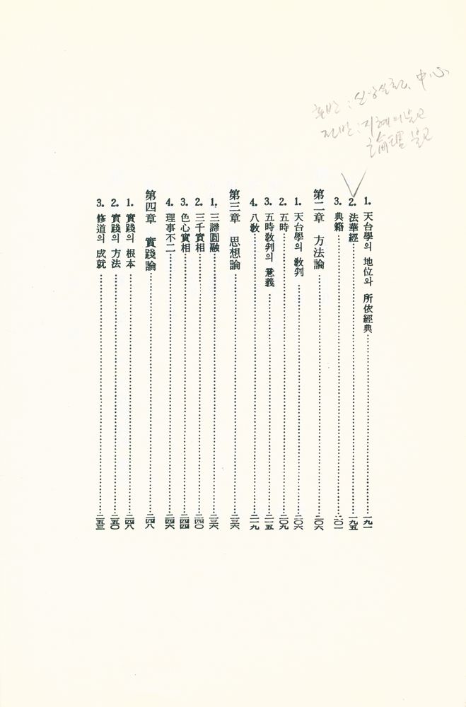 『高麗大覺國師와 天台思想(고려대각국사와 천태사상)』 3