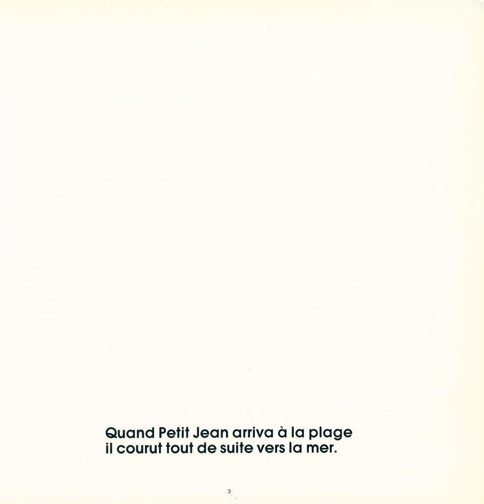 『Petit Jean et le coquillage』 2
