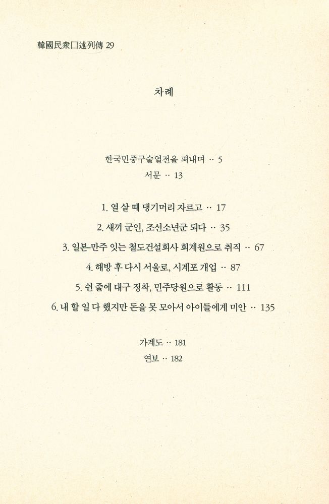 『한국민중구술열전 29 - 권영섭 1904년 2월 18일생』 2