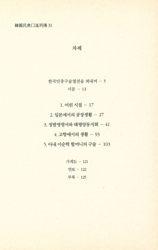 『한국민중구술열전 31 - 서석화 1920년 2월 9일생』 2