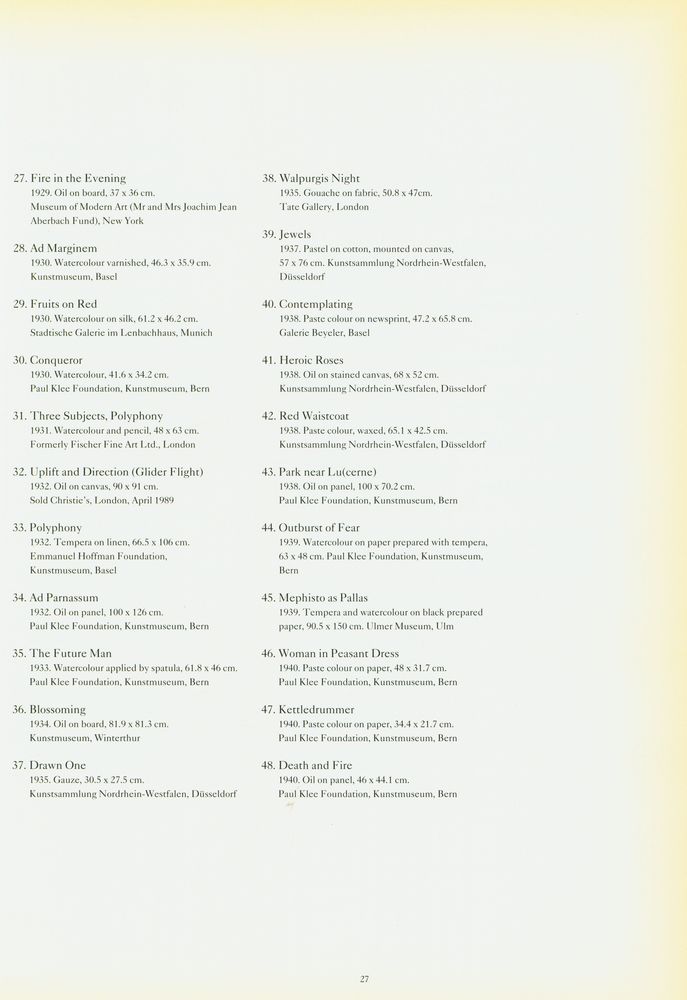 『COLOUR LIBRARY - KLEE』 3