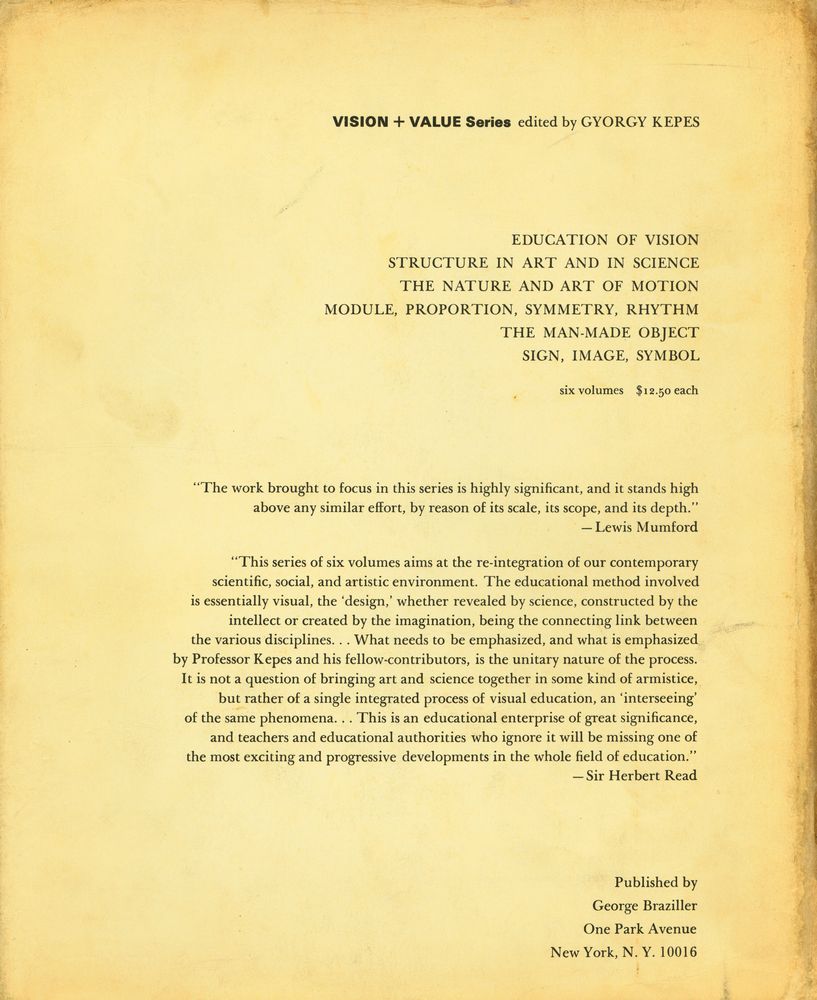 『Structure in Art and in Science』 3