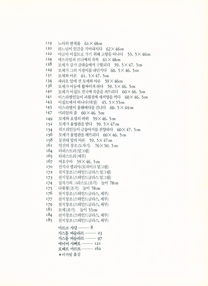 『샤갈 聖書画集 : 태초에 말씀이 계셨으니(샤갈 성서화집 : 태초에 말슴이 계셨으니)』 3