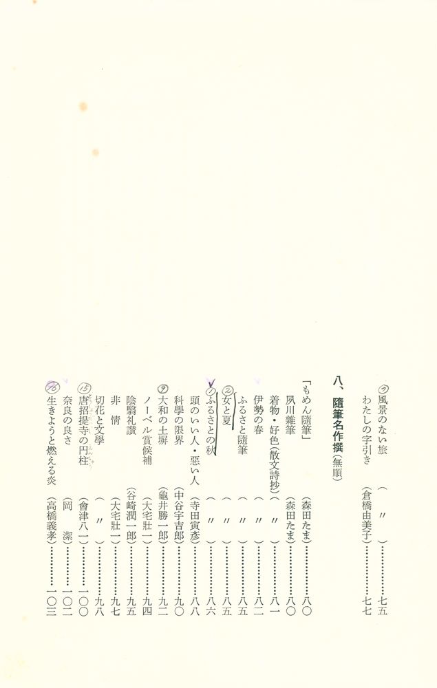 『日本隨筆』 6