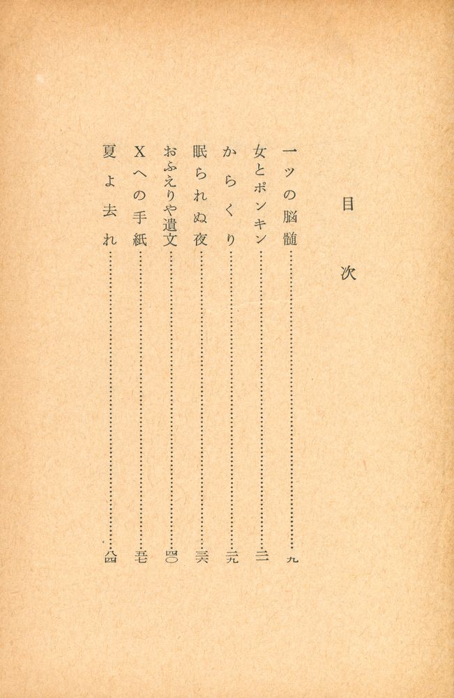 『Xへの手紙・私小説論』 2