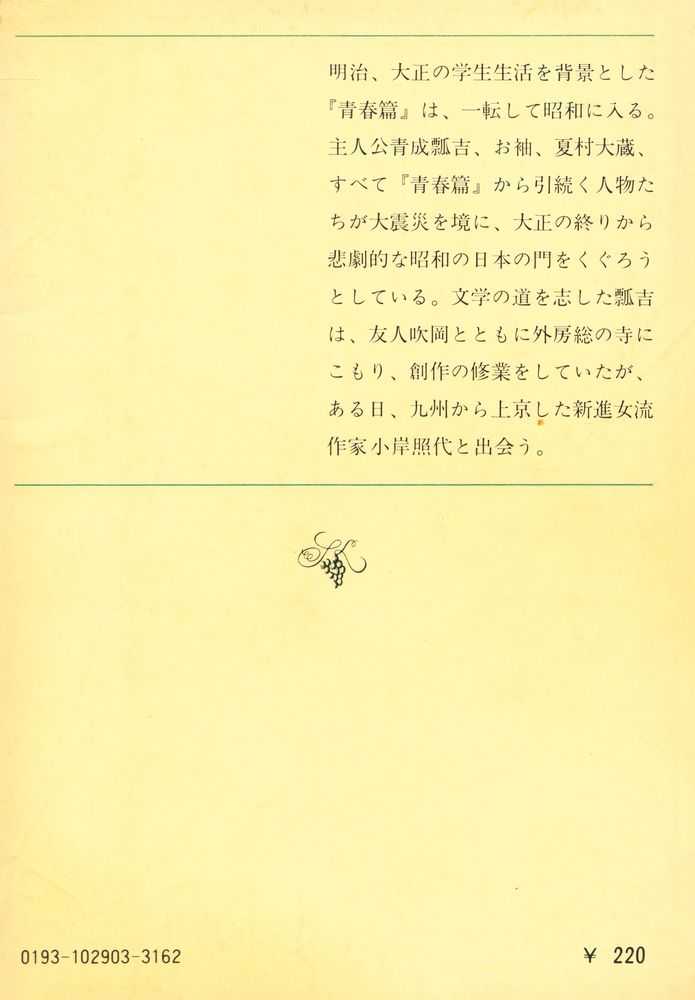 『人生劇場 : 愛慾篇 上巻』 3