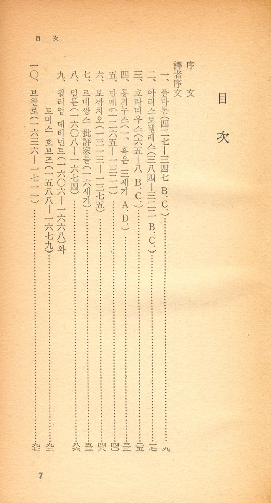 『西洋 文學批評史(서양 문학비평사)』 2