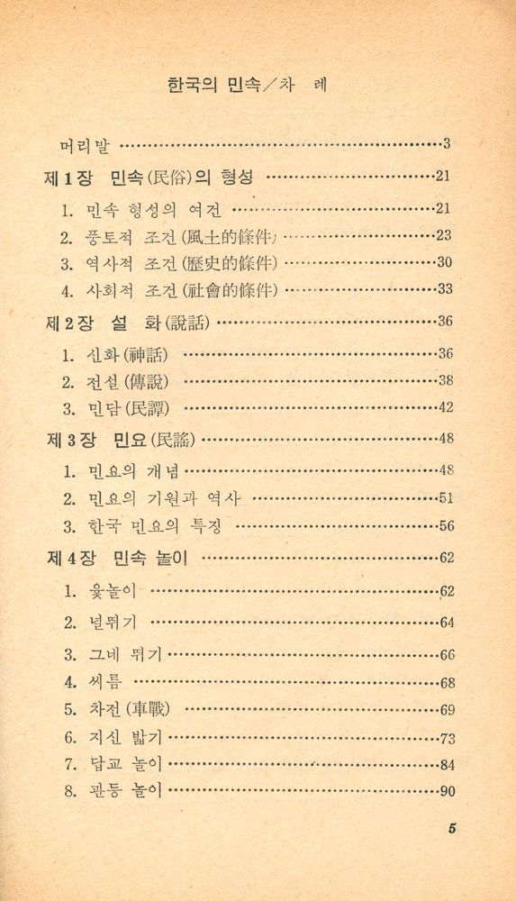 『교양 국사 총서 11 - 한국의 민속』 2