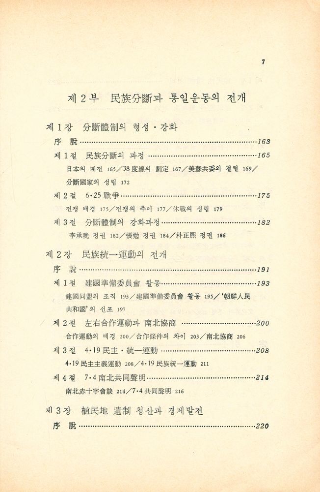 『韓國現代史(한국현대사)』 4