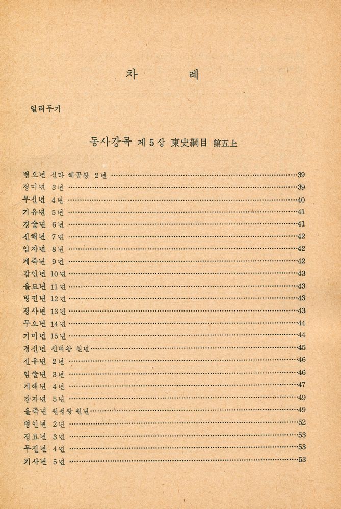 『동사강목 Ⅲ』 2