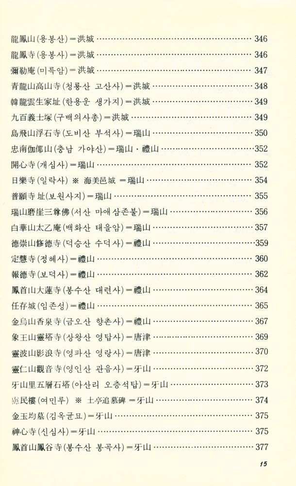 『名山古刹따라 상(명산고찰따라 상)』
