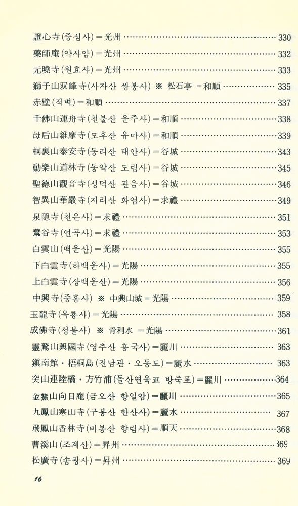 『名山古刹따라 하(명산고찰따라 하)』