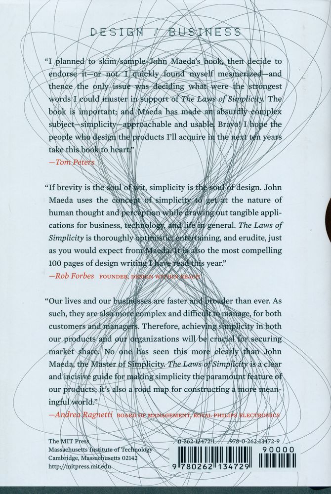『The laws of simplicity』 3